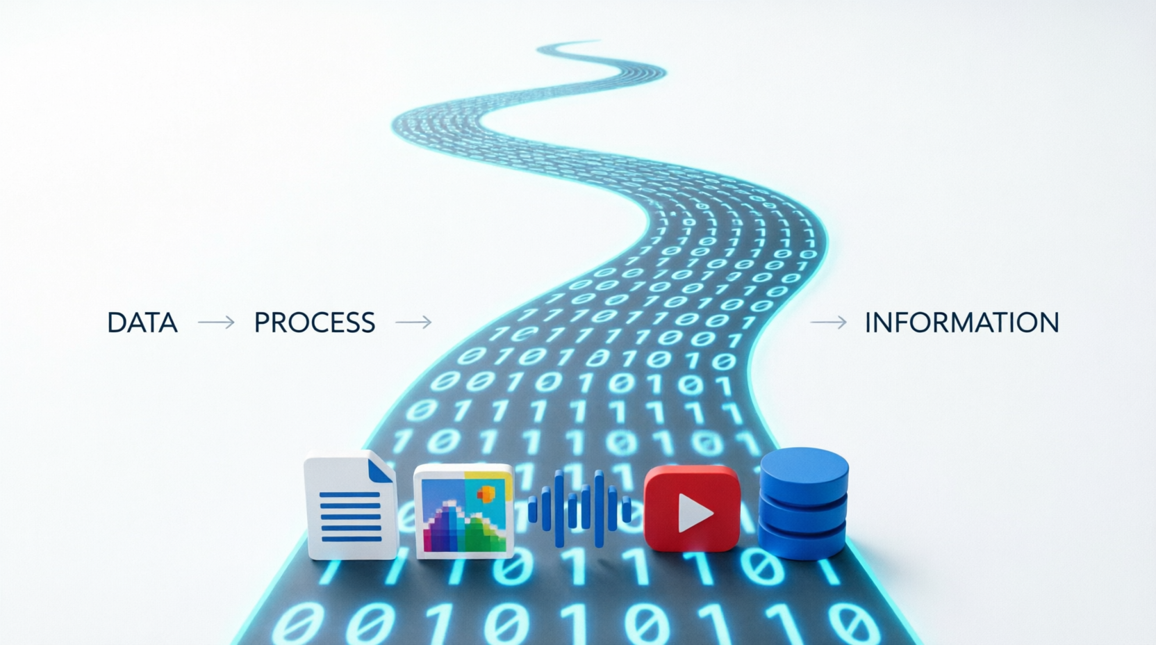 Digital Data Illustration