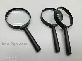 magnifying glass 放大镜 fàng dà jìng knol2go knol